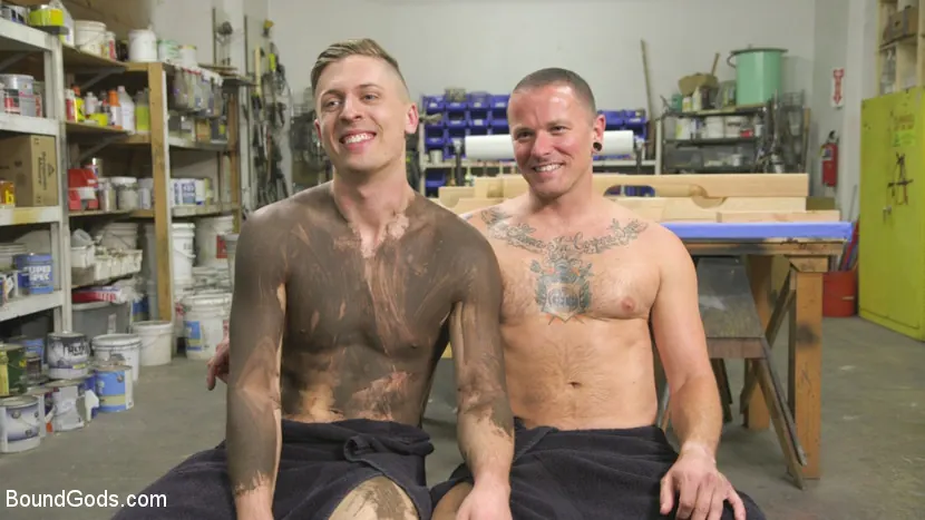 Kink Men 'Sadistic Parole Gives Creepy Coworker a Brutal Lesson' starring Max Cameron (Photo 6)