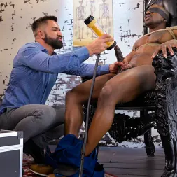 Max Konnor in 'Kink Men' Super Milker: Max Konnor Gets His Huge Hard Cock Milked Dry (Thumbnail 10)