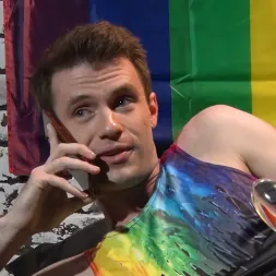 Maxx Monroe in 'Kink Men' Taking the Edge Off: Big Dicked Maxx Monroe Jerks It Before Pride (Thumbnail 1)