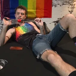 Maxx Monroe in 'Kink Men' Taking the Edge Off: Big Dicked Maxx Monroe Jerks It Before Pride (Thumbnail 2)