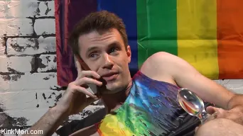 Maxx Monroe in 'Taking the Edge Off: Big Dicked Maxx Monroe Jerks It Before Pride'