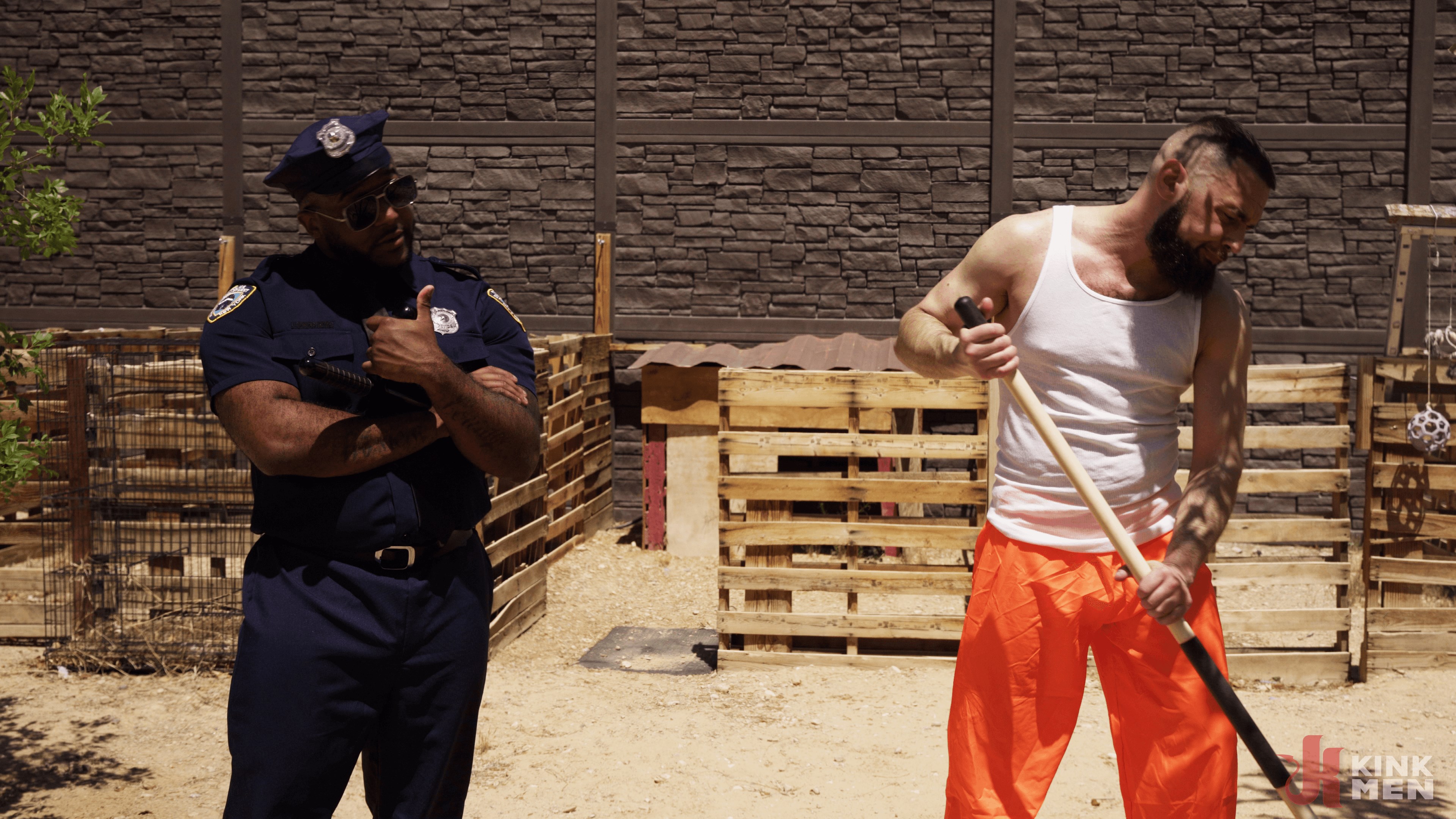 Kink Men 'Good Behavior: Inmate Joseph Ox Submits to Officer Micah Martinez' starring Micah Martinez (Photo 1)