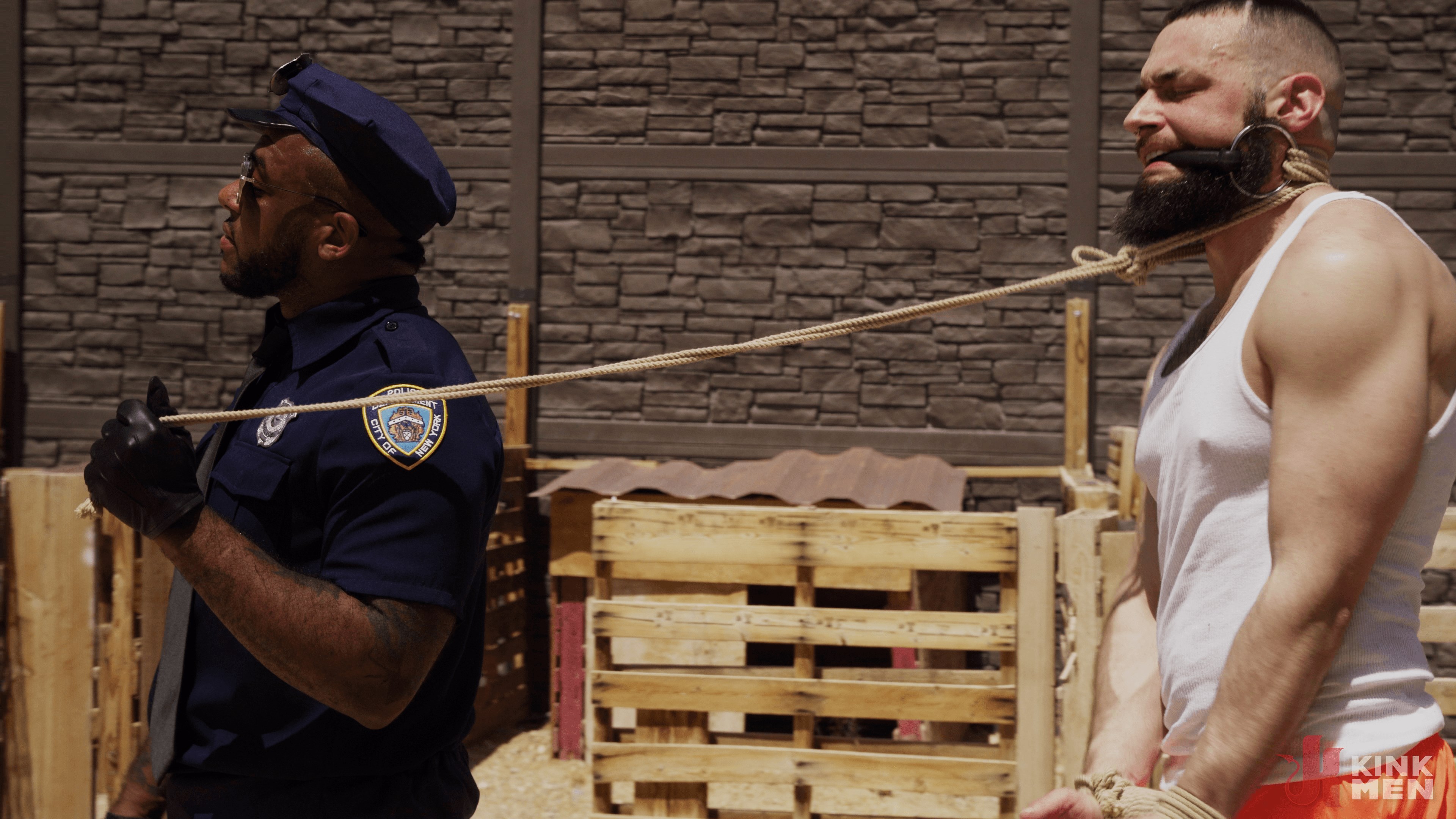 Kink Men 'Good Behavior: Inmate Joseph Ox Submits to Officer Micah Martinez' starring Micah Martinez (Photo 4)