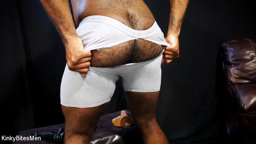 Kink Men 'Micah Martinez: Hairy Muscle Butt Rides Huge Cocks to Please Daddy' starring Micah Martinez (Photo 4)