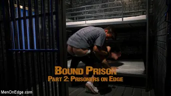 Michael DelRay in 'BOUND PRISON Part 2: Officer DelRay has his Prisoners on Edge'