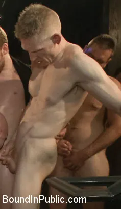 Kink Men 'Muscled stud has had enough but the horny crowd says no' starring Mitch Vaughn (Photo 14)
