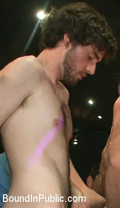 Kink Men 'Muscled stud has had enough but the horny crowd says no' starring Mitch Vaughn (Photo 15)