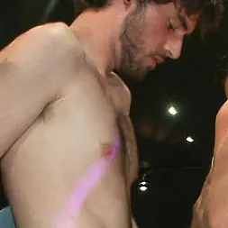 Mitch Vaughn in 'Kink Men' Muscled stud has had enough but the horny crowd says no (Thumbnail 15)