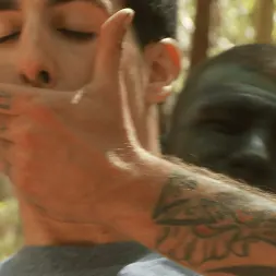 Morgan Black in 'Kink Men' The Cabin Series 4 - Bound and Fucked in the Woods (Thumbnail 3)