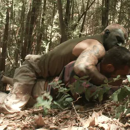 Morgan Black in 'Kink Men' The Cabin Series 4 - Bound and Fucked in the Woods (Thumbnail 4)