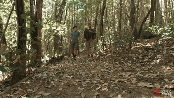 Morgan Black in 'The Cabin Series 4 - Bound and Fucked in the Woods'