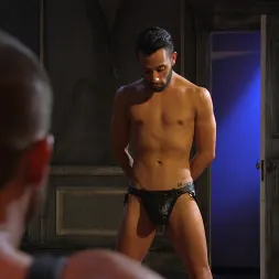 Myles Landon in 'Kink Men' Punishes Chance Summerlin With Huge, Thick Cock (Thumbnail 2)
