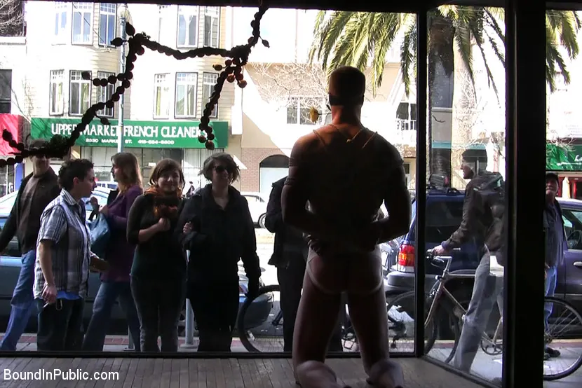 Kink Men 'Nordic hunk humiliated and bukkake in a flower shop.' starring Ned Mayhem (Photo 2)