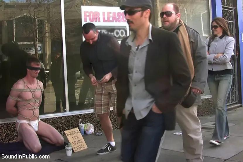 Kink Men 'Nordic hunk humiliated and bukkake in a flower shop.' starring Ned Mayhem (Photo 8)