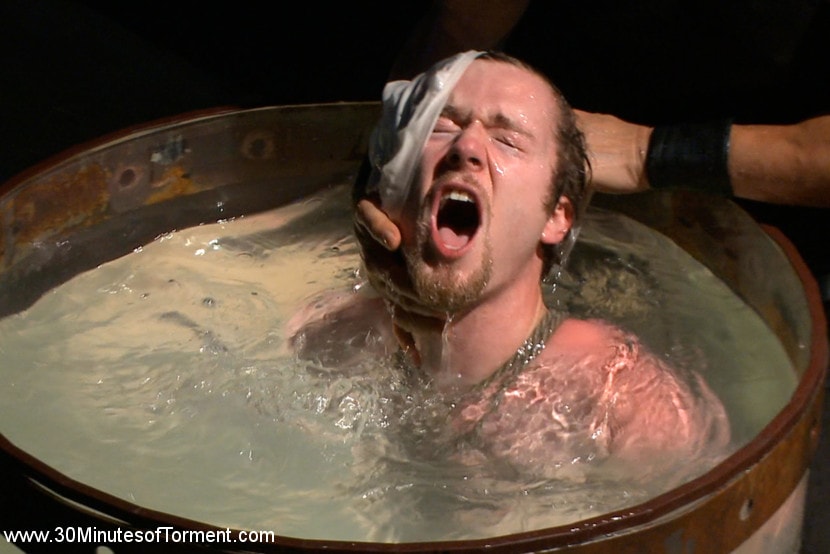 Kink Men 'Head Buzzed, Ass Stretched and Water Tormented to The Extreme' starring Patrick Knight (Photo 10)