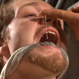 Patrick Knight in 'Kink Men' Stud taken from a straight porn shoot and made to suck cock (Thumbnail 12)