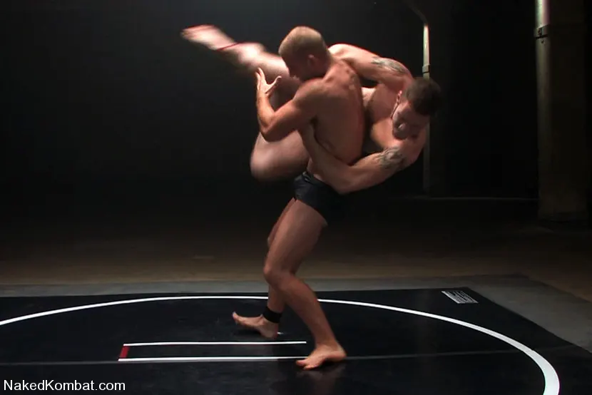 Kink Men 'vs Wolf HudsonThe Oil Match' starring Patrick Rouge (Photo 2)