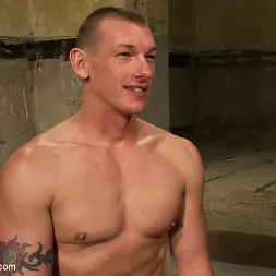 Phenix Saint in 'Kink Men' The wrestler gets gang banged by a horny crowd in a public restroom for losing his match. (Thumbnail 3)