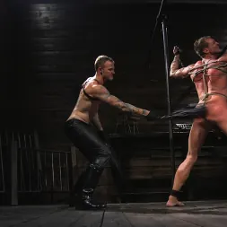 Pierce Paris in 'Kink Men' Captive God Pierce Paris, Bound in Rope Bondage and Fucked by Hot Stud (Thumbnail 6)
