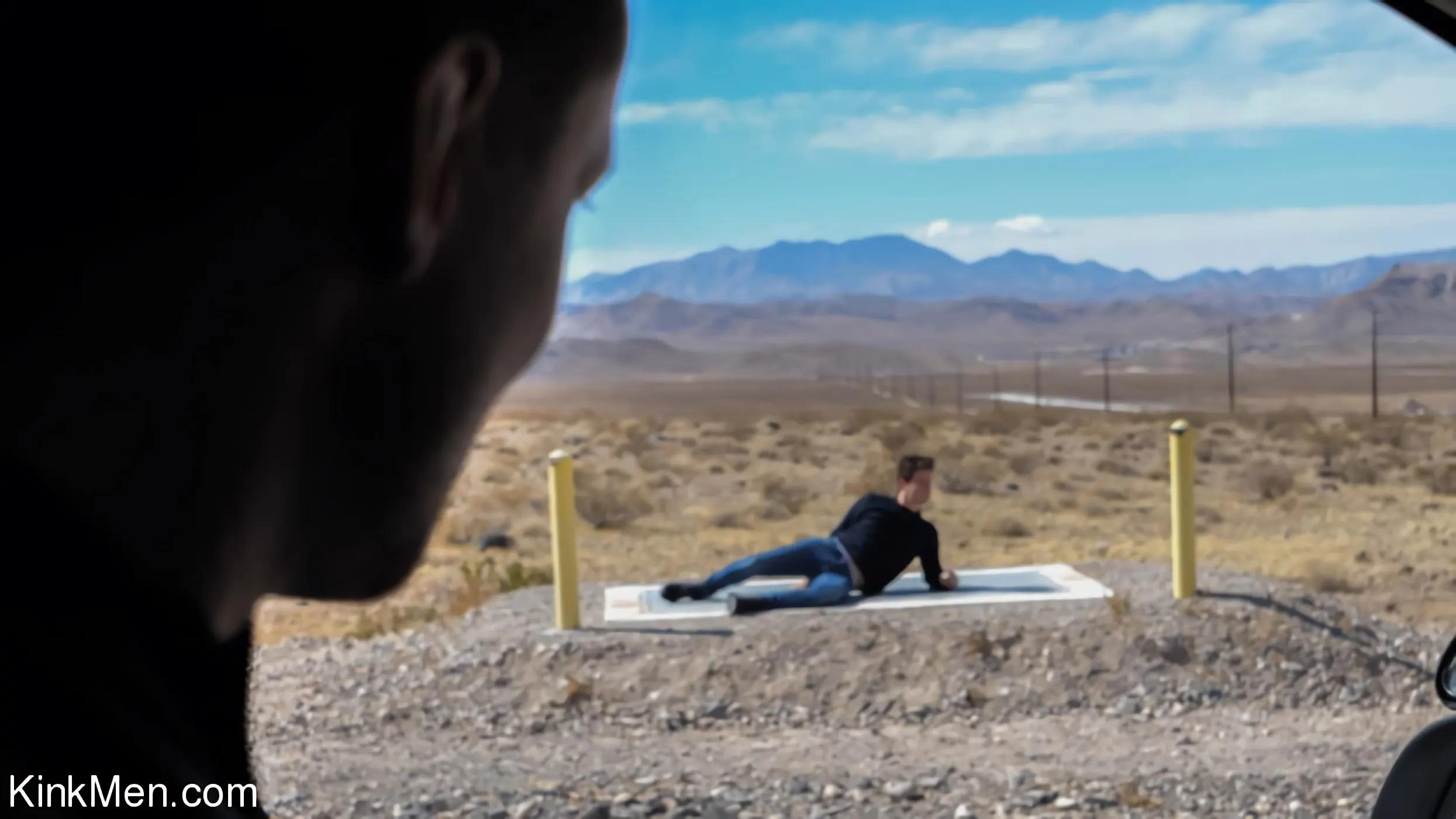 Kink Men 'No Free Rides: Michael DelRay Turns the Tables on Creeper Pierce Paris' starring Pierce Paris (Photo 2)