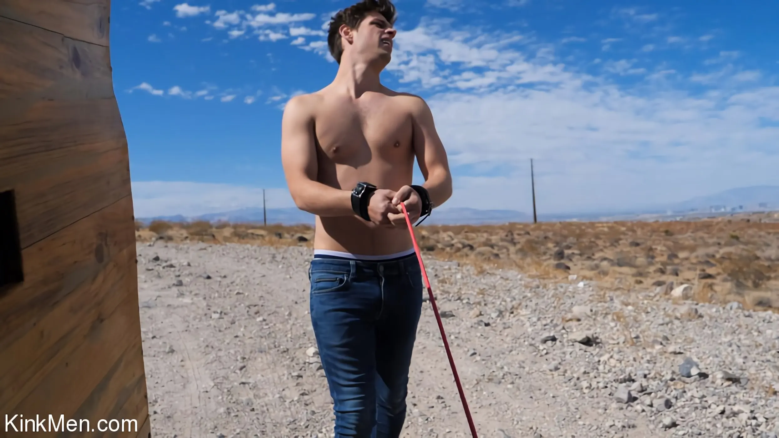 Kink Men 'No Free Rides: Michael DelRay Turns the Tables on Creeper Pierce Paris' starring Pierce Paris (Photo 6)