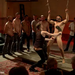 Ray Han in 'Kink Men' HAPPY HALLOWEEN! - Halloween Whore Gang Fucked by the Horny Crowd (Thumbnail 5)