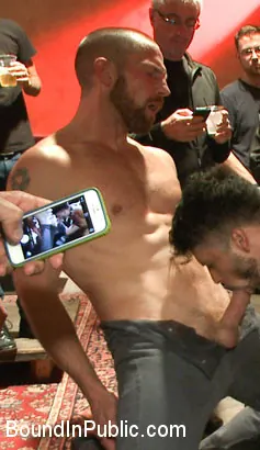 Kink Men 'HAPPY HALLOWEEN! - Halloween Whore Gang Fucked by the Horny Crowd' starring Ray Han (Photo 9)