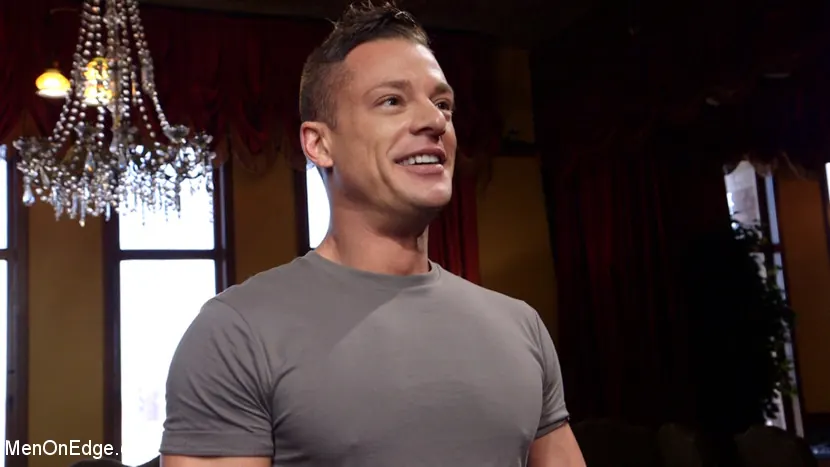 Kink Men 'Chiseled guy begs to cum under intense edging' starring Rex Cameron (Photo 1)