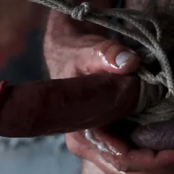 Ricky Larkin in 'Kink Men' Alone: Ricky Larkin Ties Up His Cock and Balls in an Abandoned Factory (Thumbnail 20)