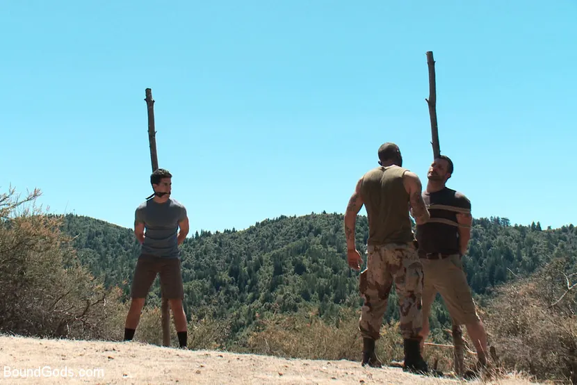 Kink Men 'The Cabin - A Story of Lust and Betrayal - Part 2' starring Ricky Sinz (Photo 9)