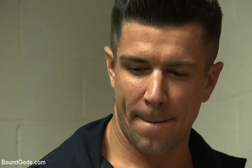 Kink Men 'Creepy handyman choke fucks an unwilling student in bondage' starring Rico Romero (Photo 8)