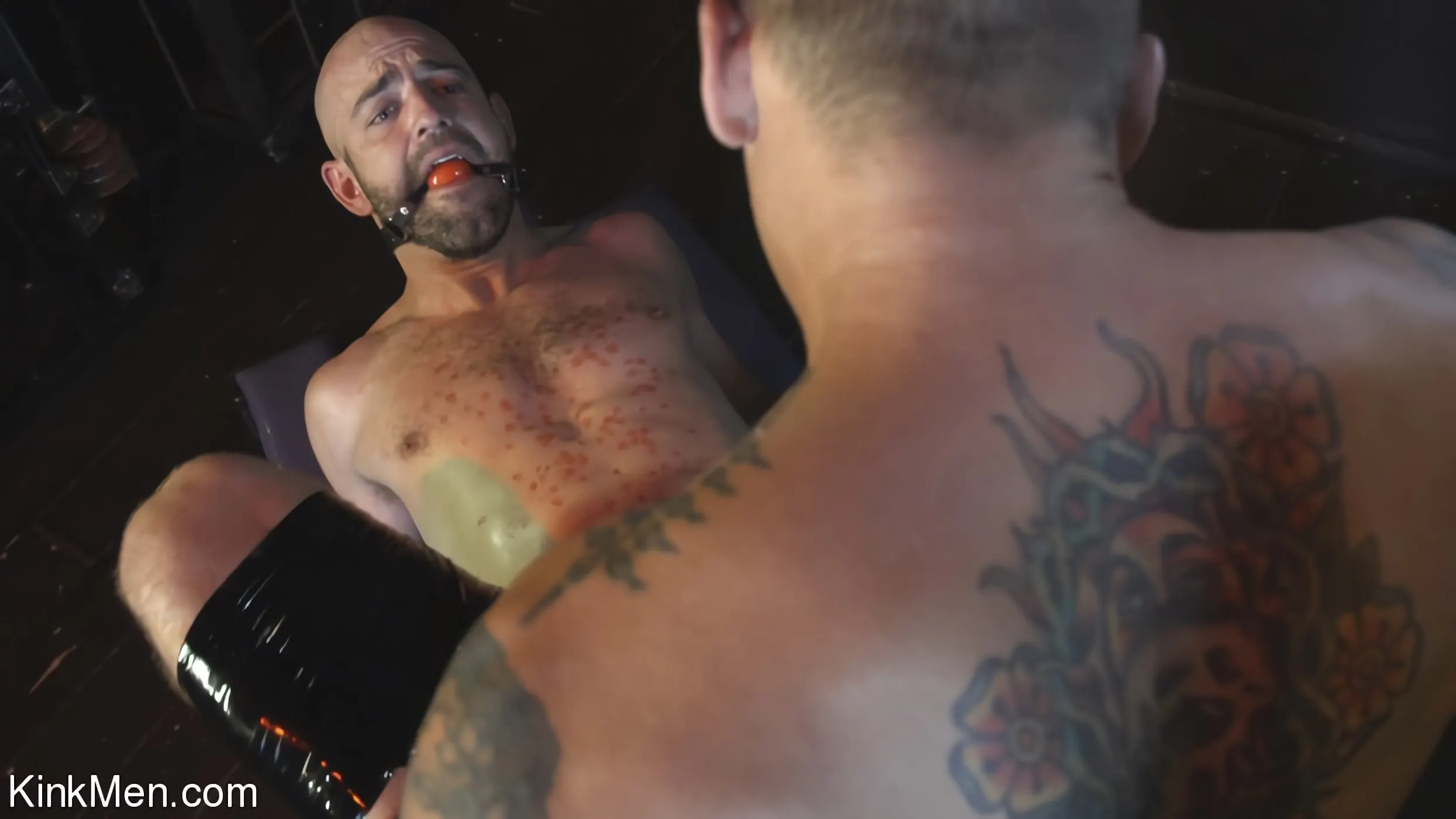 Riley Landon in 'Isaac X Stuffs Riley Landon's Hot Meaty Pig Hole' from 'Kink Men' (Photo 14) Kink Men 'Isaac X Stuffs Riley Landon's Hot Meaty Pig Hole' starring Riley Landon (Photo 14)