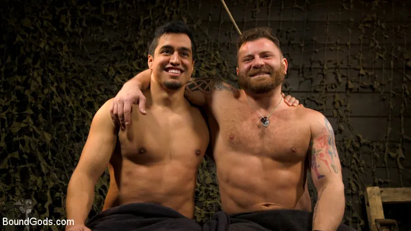 Kink Men 'Interrogation 431: Hiker Tony Prower questioned by Riley Mitchell' starring Riley Mitchell (Photo 12)