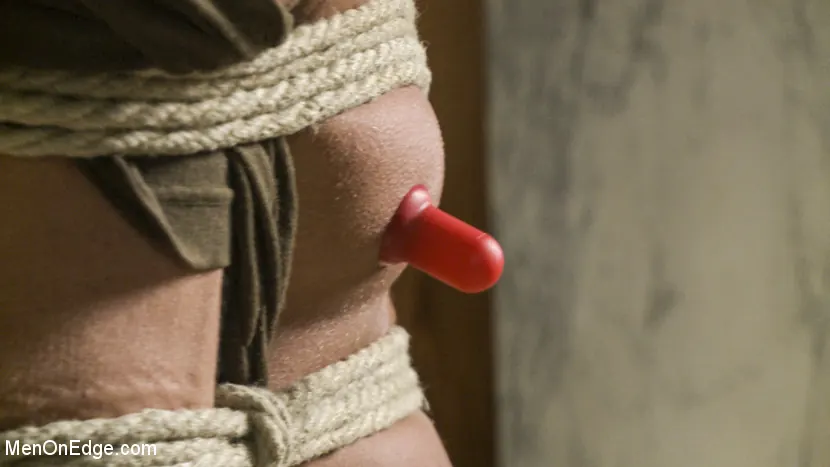 Kink Men 'College jock gets a crash course in edging while bound to the urinals' starring Rod Pederson (Photo 14)