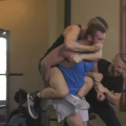 Scott Ambrose in 'Kink Men' Ginger Muscle God Tormented and Edged in Bondage (Thumbnail 2)