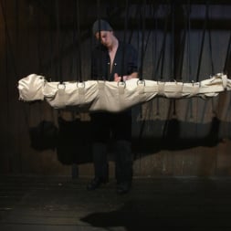 Scotty Zee in 'Kink Men' Metal Rack to Sleep Sack: Captive Boy's Thick Cock Edged Mercilessly (Thumbnail 10)