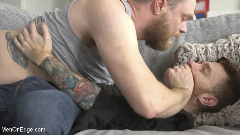 Kink Men 'Online Hookup Ends With Tickling and Edging in Bondage for a Hung Ginger' starring Seamus O'Reilly (Photo 2)