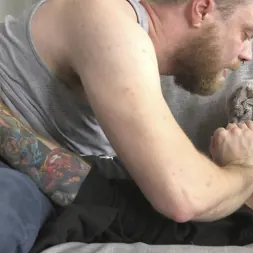 Seamus O'Reilly in 'Kink Men' Online Hookup Ends With Tickling and Edging in Bondage for a Hung Ginger (Thumbnail 2)