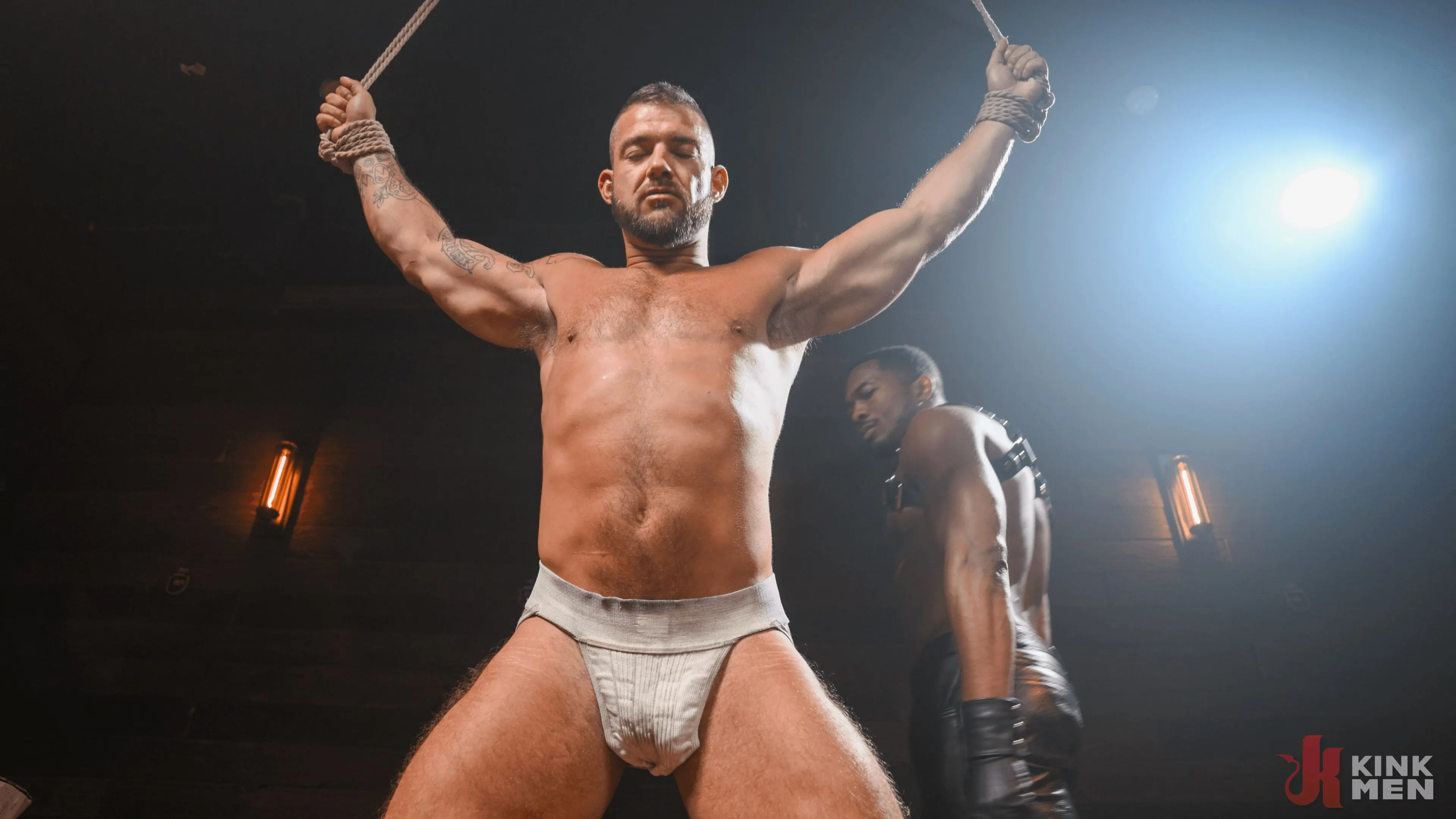 Kink Men 'MEATY BEEFCAKE TRYP BATES READY TO TAKE SEAN XAVIER'S MASSIVE COCK' starring Sean Xavier (Photo 3)