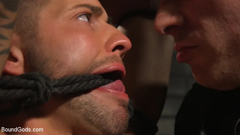 Kink Men 'A Hard Place: Casey Everett Tormented And Fucked In Full Suspension' starring Sebastian Keys (Photo 10)