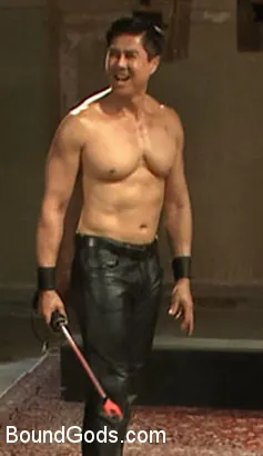 Kink Men 'Bound Gods 5 Year Anniversary Live Show - The Slave Auction - Part One' starring Sebastian Keys (Photo 17)