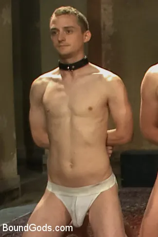 Kink Men 'Bound Gods 5 Year Anniversary Live Show - The Slave Auction - Part One' starring Sebastian Keys (Photo 24)