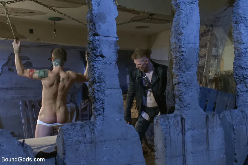 Kink Men 'Dockworker gets taken down and fucked by a leather dom' starring Sebastian Keys (Photo 15)