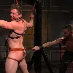 Sebastian Keys in 'Kink Men' Sore Loser: Muscle stud Pierce Paris Gets Beat and Foot-Fucked (Thumbnail 2)