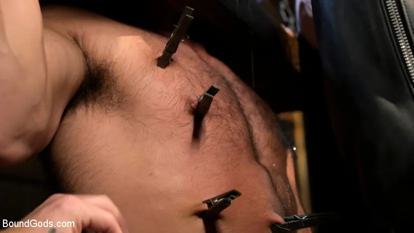 Kink Men 'Stocked and Cocked: Seth Santoro Beaten and Fucked in a Stockade' starring Sebastian Keys (Photo 7)
