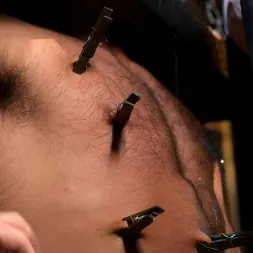 Sebastian Keys in 'Kink Men' Stocked and Cocked: Seth Santoro Beaten and Fucked in a Stockade (Thumbnail 7)