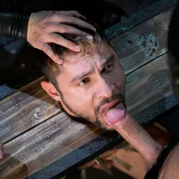 Sebastian Keys in 'Kink Men' Stocked and Cocked: Seth Santoro Beaten and Fucked in a Stockade (Thumbnail 10)