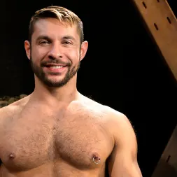 Sebastian Keys in 'Kink Men' Stocked and Cocked: Seth Santoro Beaten and Fucked in a Stockade (Thumbnail 14)