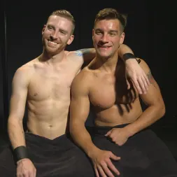 Sebastian Keys in 'Kink Men' Straight stud wants only bondage but he's made to take cock up his ass (Thumbnail 17)