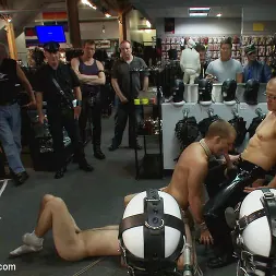 Sebastian Keys in 'Kink Men' Young stud is bound for the first time at Mr. S Leather (Thumbnail 9)